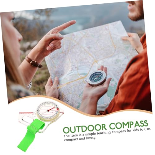 Brújula de dedo Happyyami para camping y senderismo miniatura 7