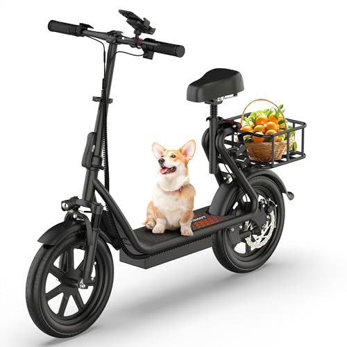 Image of MAXSHOT Electric Scooter for Adults, 8.5 /10 /14 inch Tires, 19 /22Mph, 350W /500W Motor, 21-28 Miles Range, Folding E-Scooter with Dual Suspension,APP Control