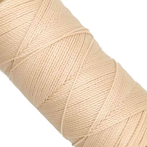 LINHASITA Bobina hilo encerado Linhasita 100gr / 170 metros 1 mm de grosor poliester (Crudo)