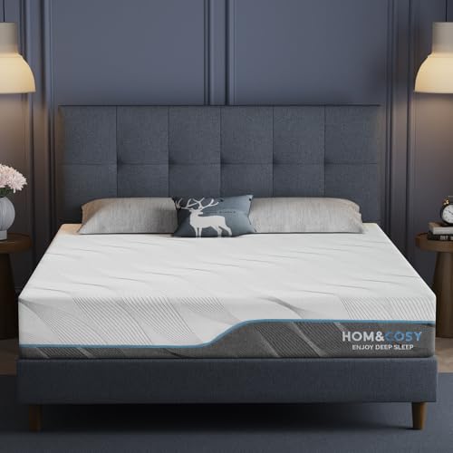Vipbear Firm Flippable Mattress Queen Size, 8 Inch Medium Firm - Firm Memory Foam Mattress for Back Pain, Dual Sides Use, Made in USA, CertiPUR-US Certified, 60"x80"