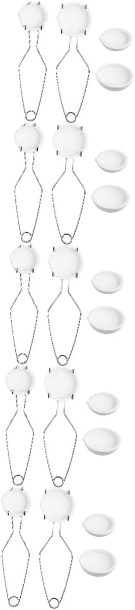 TEHAUX 5sets Crucibles Melting Tool Jewelry Making Gold Charms Casting Crucibles Bowl Clamp