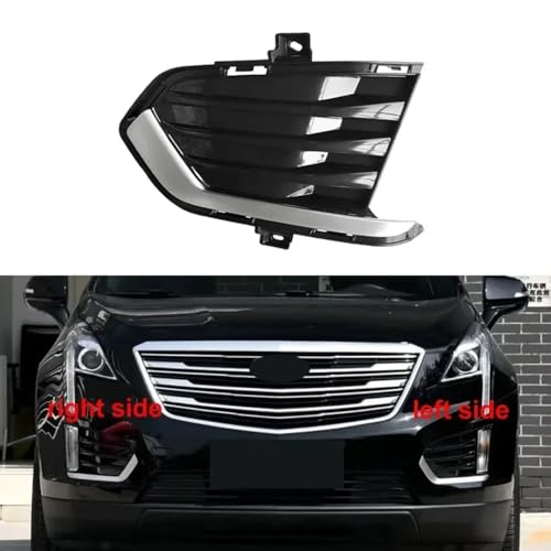Marco de luz antiniebla y rejilla de ventilación inferior para parachoques de Cadillac XT5 16-21 5