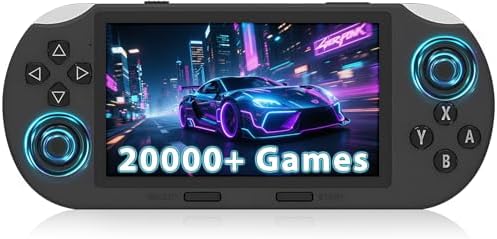 Retro Game Console Handheld, 4.5-Inch IPS Screen, 20,000+ Pre-Ins...