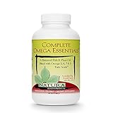 Complete Omega Essentials Fish and Plant Oil Omega 3, 6, 7, and 9 Supplement by Natura Health Products - EPA DHA Fish and Plant Oil with Essential Fatty Acids - 120 Softgels