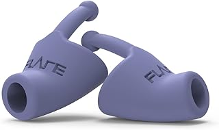 Flare Calmer | Ear Plugs Alternative | Daily Noise Relief | Sound Sensitivity | Stress Relief | No Muffling | Improve Wellbeing | Comfy, Reusable, Soft Silicone Earplugs | Original Purple
