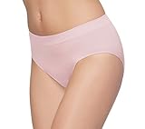 Wacoal Women's B-Smooth Brief Panty, Chalk Pink, Large
