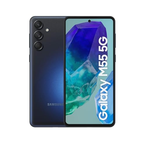 Samsung Galaxy M55 5g 128gb - Teléfono Móvil Android, Smartphone Libre, Pantalla 6,7 Fhd Super Amoled , Negro Versión Española Samsung Galaxy M55 5g 128gb - Teléfono Móvil Android, Smartphone Libre, Pantalla 6,7 Fhd Super Amoled , Negro Versión Española