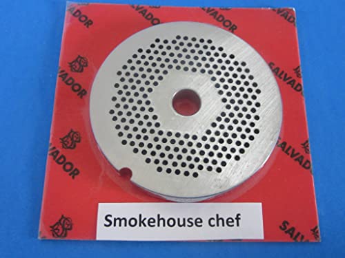#12 X 1/16 (2Mm) Very Fine Grind Meat Grinder Disc Plate Hobart Cabelas Lem. 2Mm For Minced Texture Meats. Made In Italy #TOP1