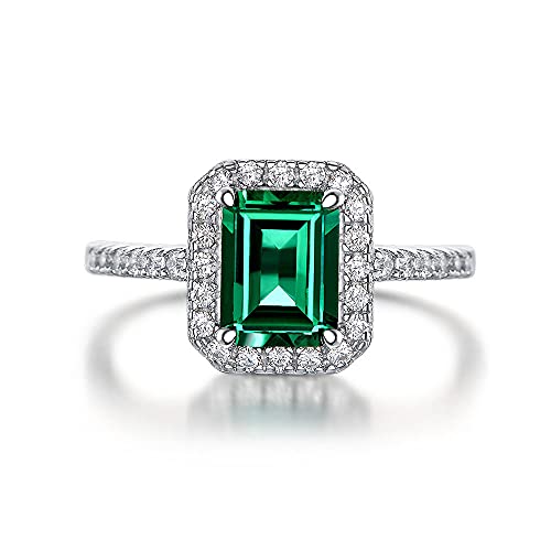 Bague fiançailles émeraude et zircone, l'élégance quotidienne pour femme