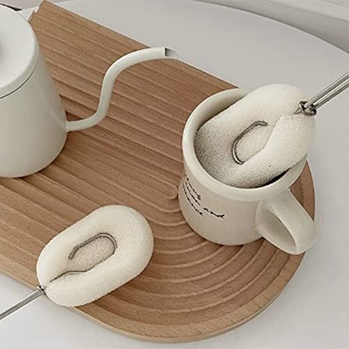 Escova para Garrafas, Lavadora de Copos Com Cabo Longo Escova de Limpeza de Cozinha para Pias Pratos