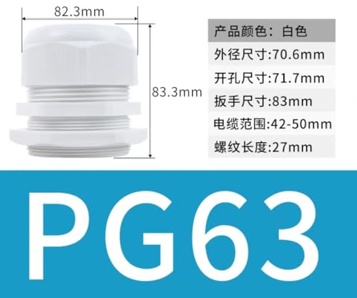 Prensaestopas con contratuerca para fijar y proteger cables sueltos 2