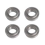 AnRMeT Accessori Kit di 4 Cuscinetti Ruota Anteriore 3/4ID in Acciaio e guarnizioni Adatte for AM127304 AM118315 930107