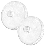 Jillmo Fermentation Weight for Gallon Jars, 3.7inch Large and Heavy Gallon Jar Glass Fermenting Weights for Making Sauerkraut, Kimchi, Carrots, Pack of 2