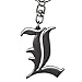 ABYSTYLE Death Note L 3D Metal Keychain Anime Manga Accessories Merch Gift