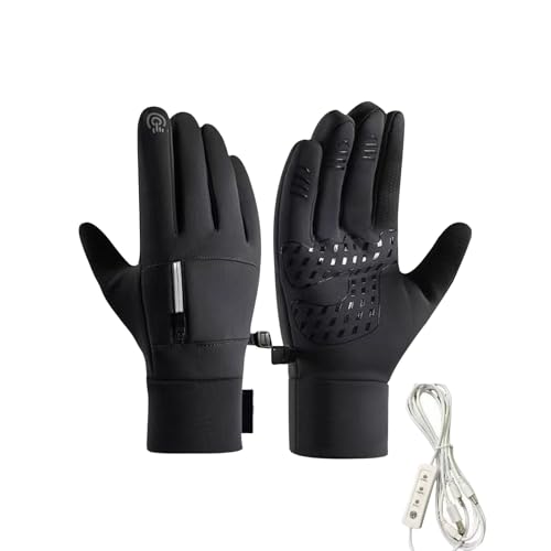 Guantes calefactables impermeables para olvidar las manos frías en la nieve