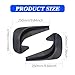 4PCS Car Mud Flaps, Mud Guard, Fender Guard, Splash Guard, Front & Rear Side Mud Guard, Wheel & Tire Splash Guards, Fender Against Sewage, Mud, Dust, Snow, No Drilling Mudguards Universal for Most Car
