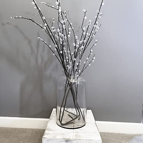 Magnitudo Medium Glass Vase, Clear, 31cm