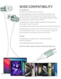 USB C Headphones for Google Pixel 10 9Pro 9a 8a 7a,In Ear Magnetic USB C Earphones Wired Type C Headphones with Mic for iPhone 17 16 Pro Max Samsung S25 Ultra A56 A16 A17 S25 Ultra S24 S23 POCO X7 Pro - Image 6