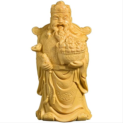 Statue du Dieu de la Richesse feng shui et porte-bonheur 8cm