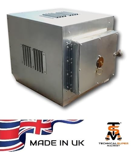 Horno de mufla eléctrico de 1100°C con cámara de 11,5 litros cúbicos y controlador P.I.D (sin tiempo) estándar fácil de usar - imagen 4