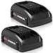 Replace Worx 20v Lithium Battery for WA3525 3.0Ah Battery for Worx WG151s, WG155s, WG251s, WG255s, WG540s, WG545s, WG890, WG891 Cordless Tools Battery 2-Pack