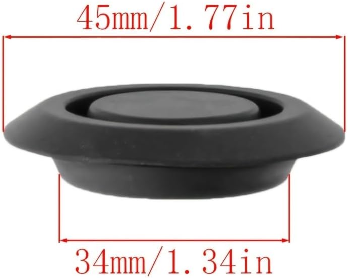 4Pcs Car Chassis Dust Plug Car Door Rubber Plug Sealant Screw Hole Tool Cover Waterproof Universal Sealing Tool for Car Wiring Furniture