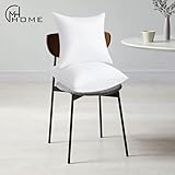 MH Home Cushion Inserts (Pack of 2), 65 x 65 cm (26 x 26 inch) Cushion Inner Pads, Cotton Blend Fabric, Hollowfiber Square Pillows - Image 3