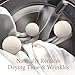 5PCS Clothes Wool Dryer Balls, Laundry Tumble Dryer Balls, 5cm Dryer Balls Laundry Softener, Reusable Home Washing Machine Accessories