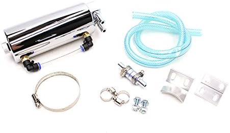 Universal Racing Oil Catch Can Tank Oil Reservoir Tank Polish Aluminum T6061 CNC Style 750ml