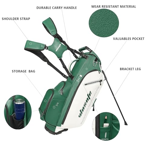 wosofe 6-Way PU Leather Tour Bag