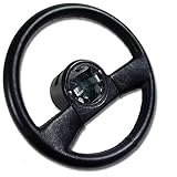 Reproduction Steering Wheel W/Black Leather For 1984-1989 C4 Corvette
