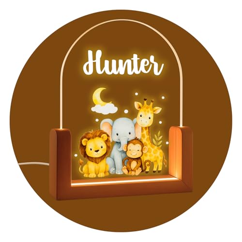 Personalized LED Night Light with Name - 5x7" - Custom