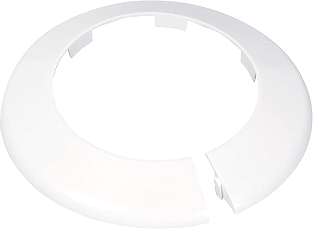 NA-1 110mm Toilet Pipe Collar Snap Fit Flange For Soil Pipe, White (WSPCOL1)