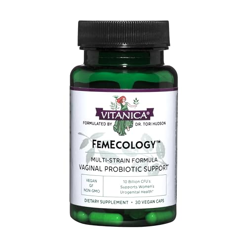 Vitanica FemEcology, Vaginal and Intestinal Probiotic Support, Vegetarian, 30 Capsules Vitanica FemEcology, Vaginal and Intestinal Probiotic Support, Vegetarian, 30 Capsules