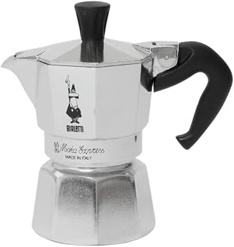 Bialetti BIALETTI Moka Express for 1 Cup, 1161 Parallel Imported