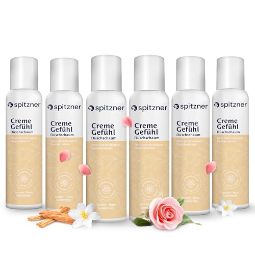 Spitzner Duschschaum Creme (6 x 150 ml)