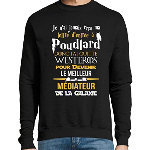 Sweat Médiateur Galaxie idéal pour vos soirées d'observation