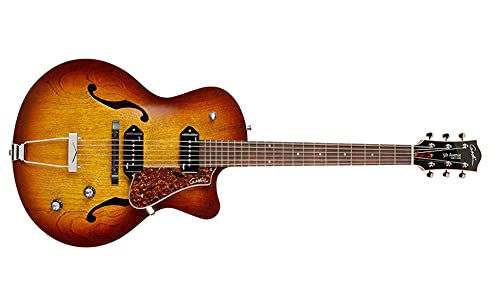 Amazon | Godin 5th Avenue CW Kingpin II Cognac Burst アーチ