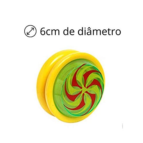 12 peças ioiô colorido sortido Marilu