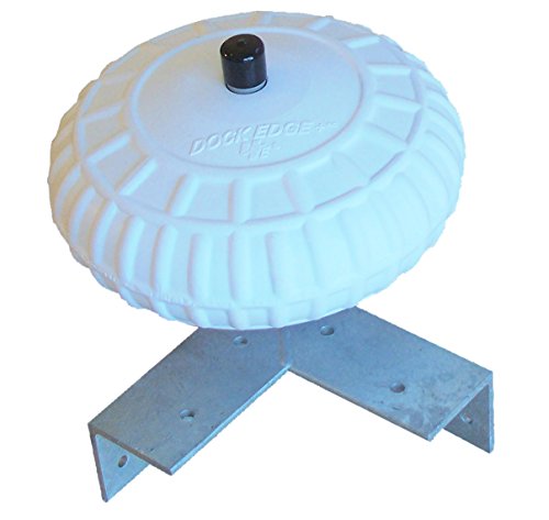 Dock Edge Corner Mount Dock Wheel (12-Inch, White) by Dock Edge - Used condition - CA$58.33