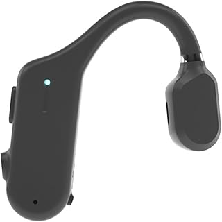 Hemobllo Fones De Ouvido Esportivos Fones De Ouvido Fones De Ouvido De Condução Óssea Preto Fone De Ouvido Fone De Ouvido Viva-Voz Binaural Gancho De Ouvido Gancho De Ouvido Fone De Ouvido