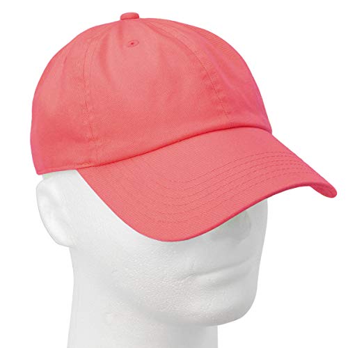 Image of Falari Classic Baseball Cap Dad Hat 100% Cotton Soft Adjustable Size