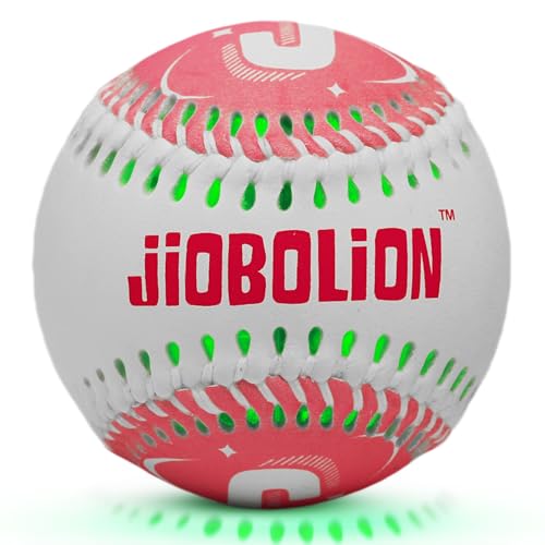 JIOBOLION LED Baseball - Pink for Women, Designed for Night