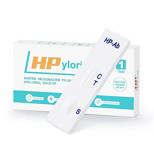 Helicobacter Pylori Detection kit, 10-15 Minutes of Quick Home Testing, The Result is Highly Accurate, Easy to use and Read