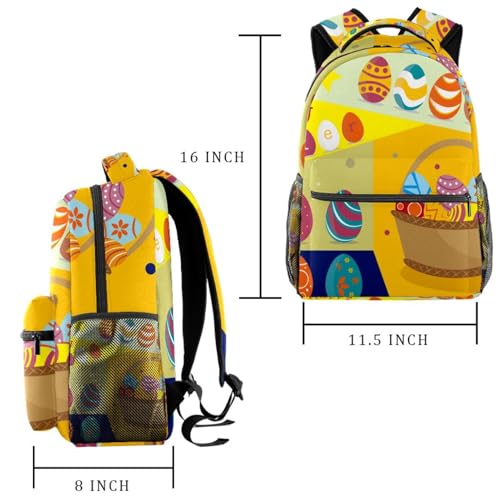Sac à dos d'école multicolore grand format pour ado et voyage