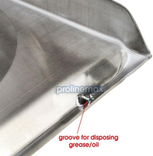 31'' x 17'' Stainless Steel CONVEX Comal Griddle Plancha Grill Double Stove