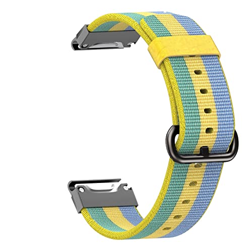 Bracelet nylon 22mm Garmin Fenix 6 idéal pour le sport et le golf