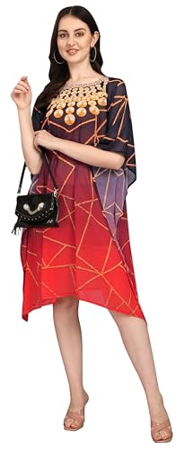 Traje de baño encubrir a uno estilo caftans holgados para ir fresca y cómoda