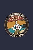  Kalender 2021 Vintage Rentner Legende im Ruhestand Pension Opa in Rente: 28.12.2020 - 02.01.2022 Kalender A5 ( 6\