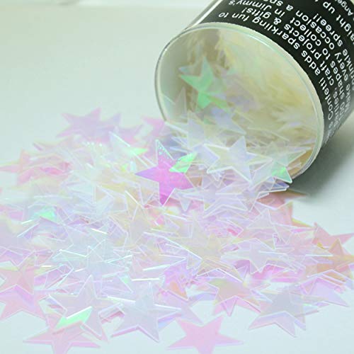 Confetti Star 3/4" Iridescent - Retail Pack #8572 QS0